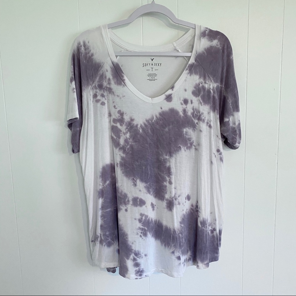 American Eagle Soft & Sexy Top - Tie Dye